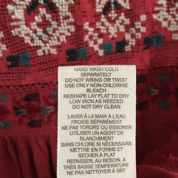 Free People embroidered tank top XS - Picture 12 of 13